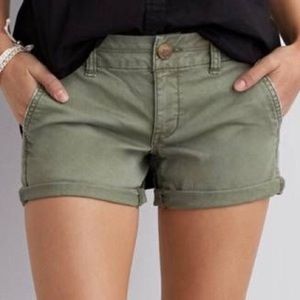 Midi stretch shorts